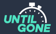 UntilGone.com クーポン 